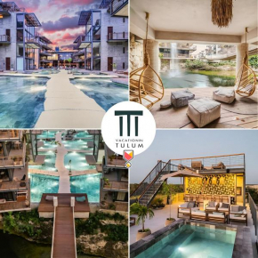Waterworld Tulum 1BR Cenote Rooftop POOLS GYM